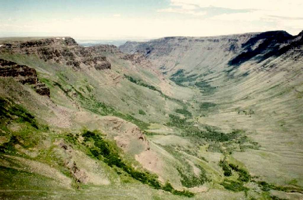 Kiger Gorge from the Steens...