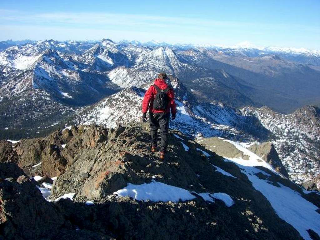S. Ingalls summit ridge
