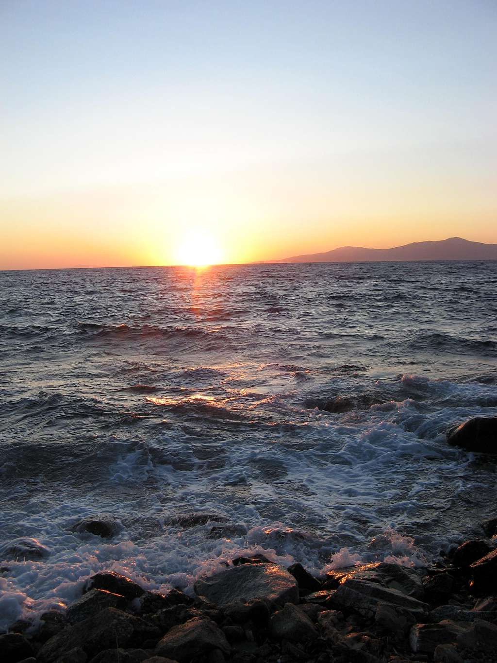 sunset @ Naxos
