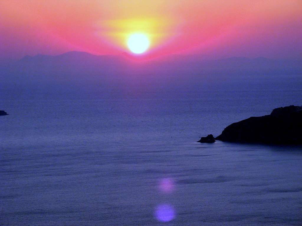 Santorini Sunset!