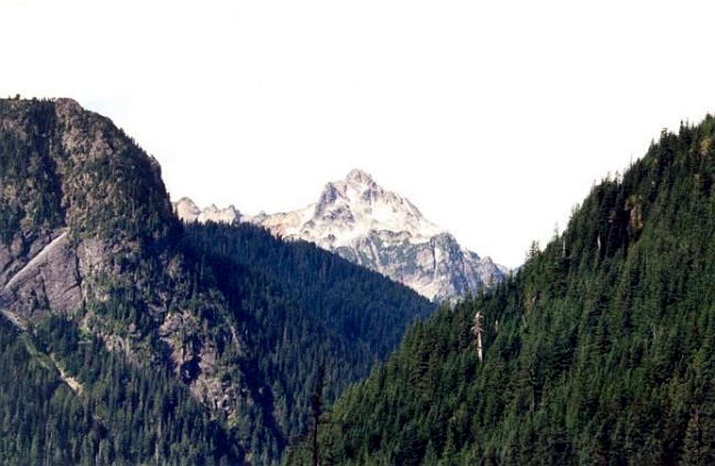 Del Campo Peak from the east...