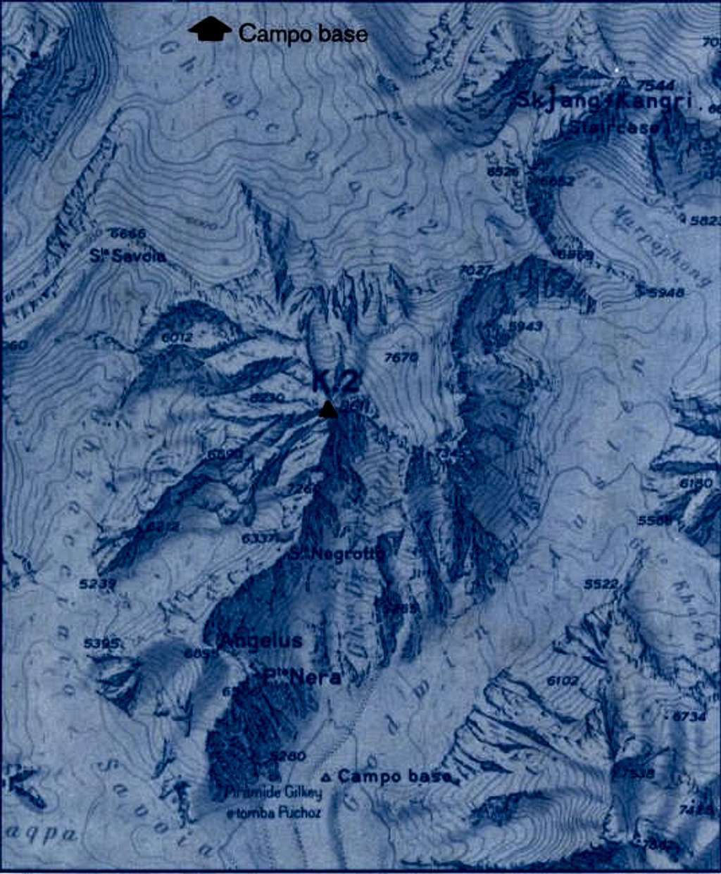 Map of K2 area: courtesy of...
