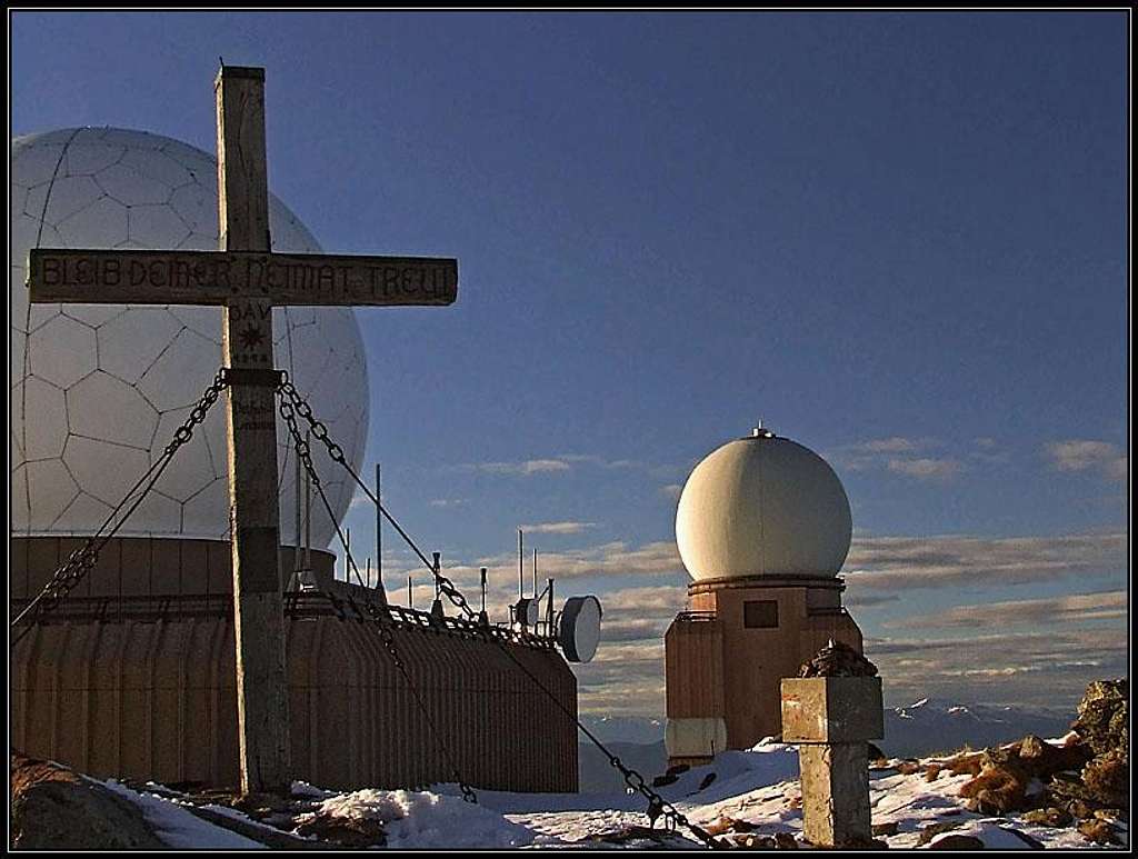 The summit of Grosser Speikkogel