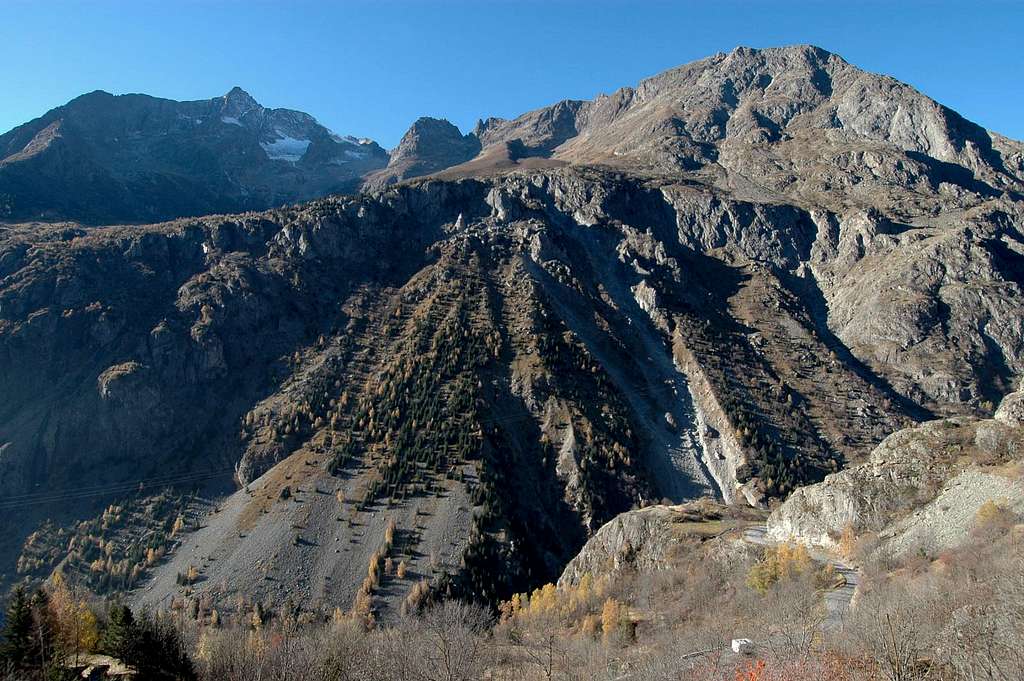 Saint Christophe mountains