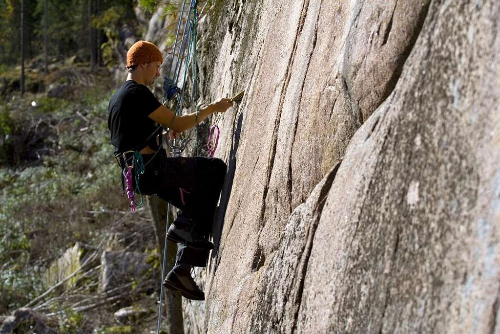 Pre-climbing activities