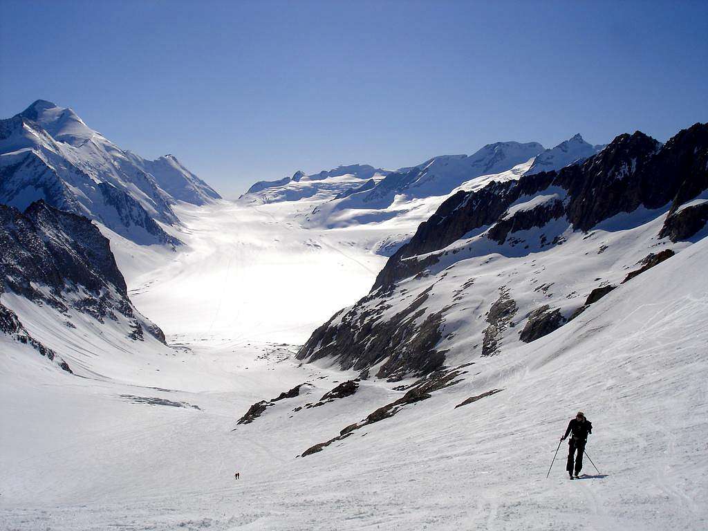 Konkordiaplatz / Gross Grünhorn 4044m