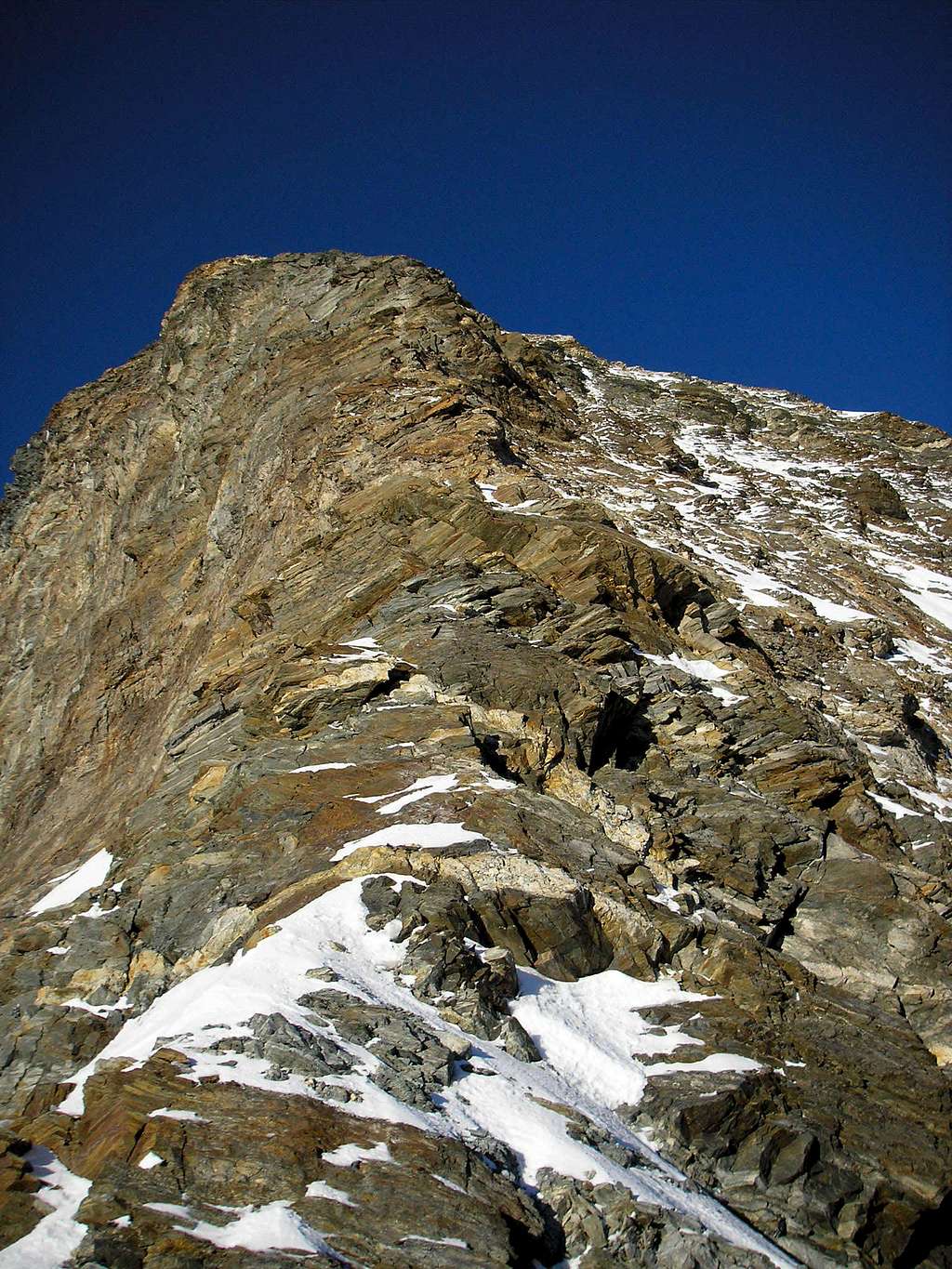 Ridge of Matterhorn 4478m