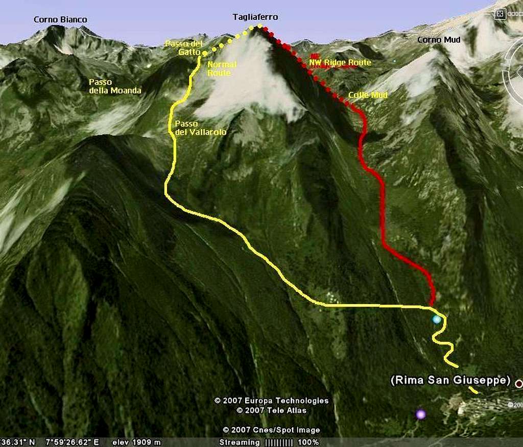 Tagliaferro routes map01