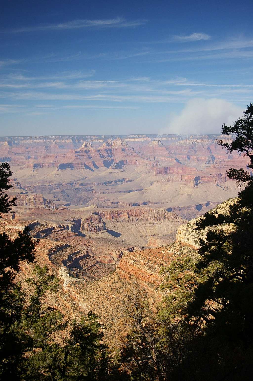 Fire at Grand Canyon