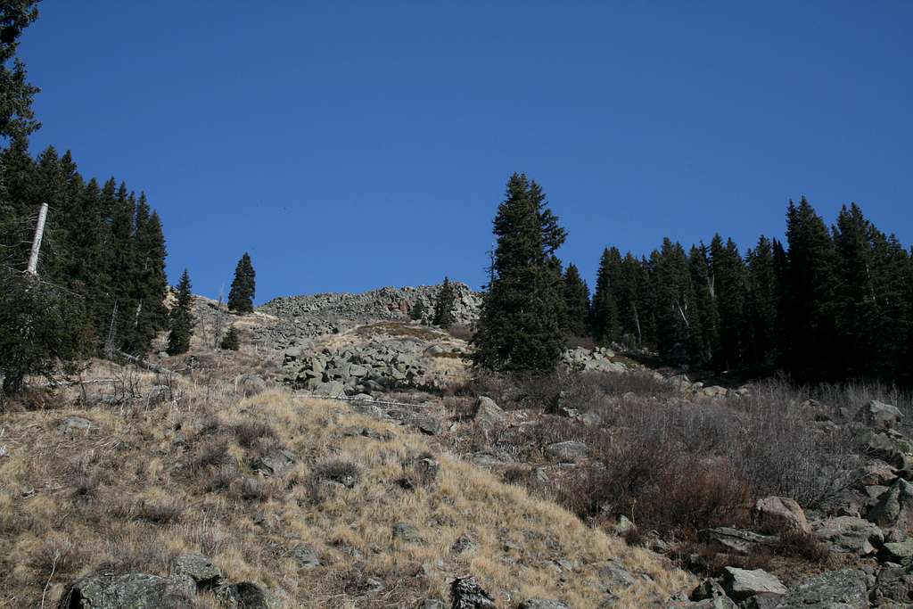 Crater Peak from the base