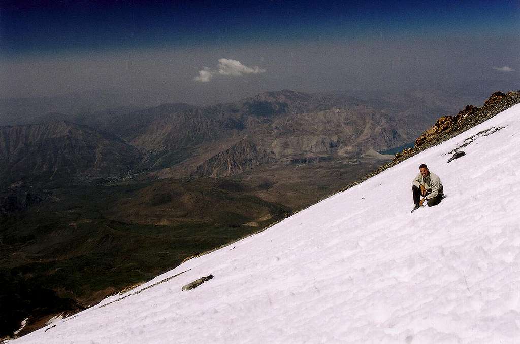 View West from Damavand's Southern Flanks