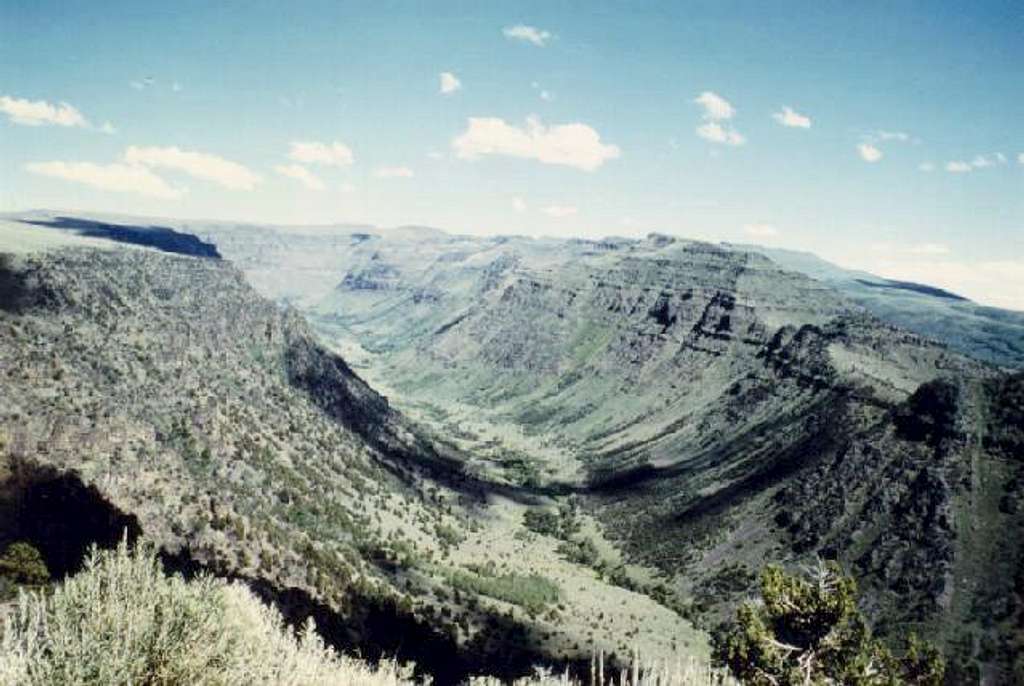 Big Indian Gorge. (July)