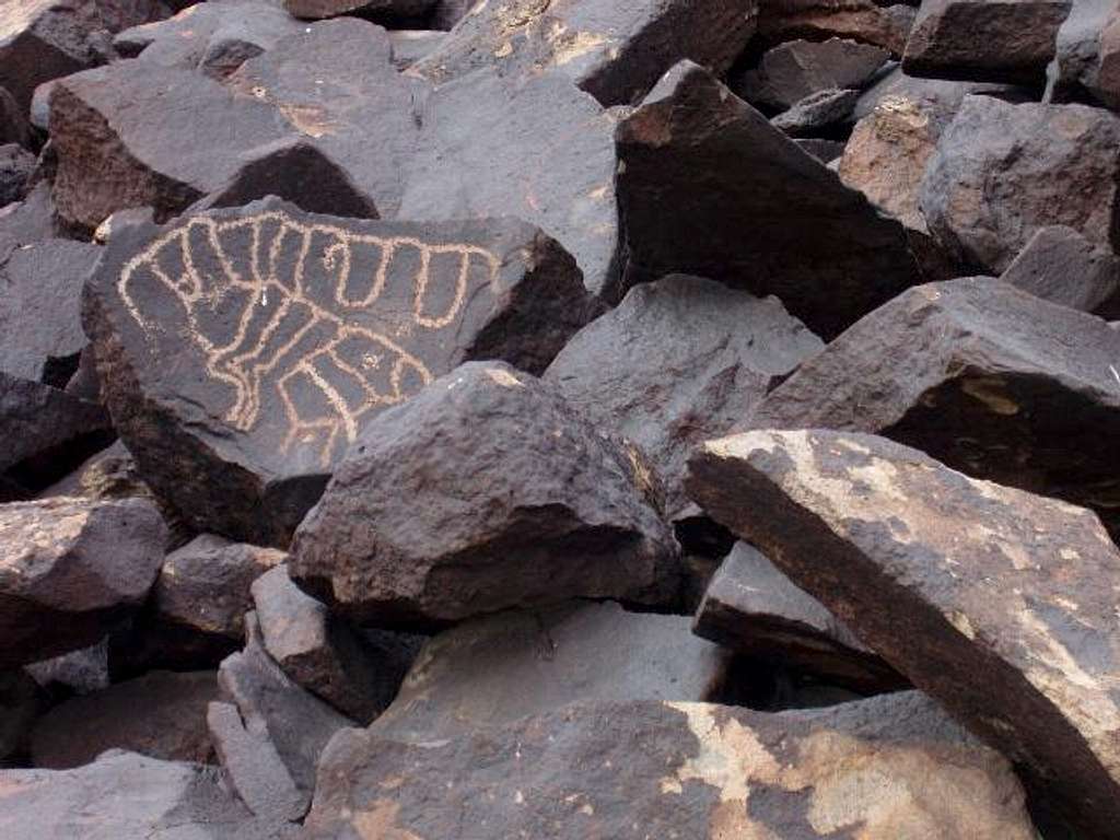 Kokopelli Petroglyph