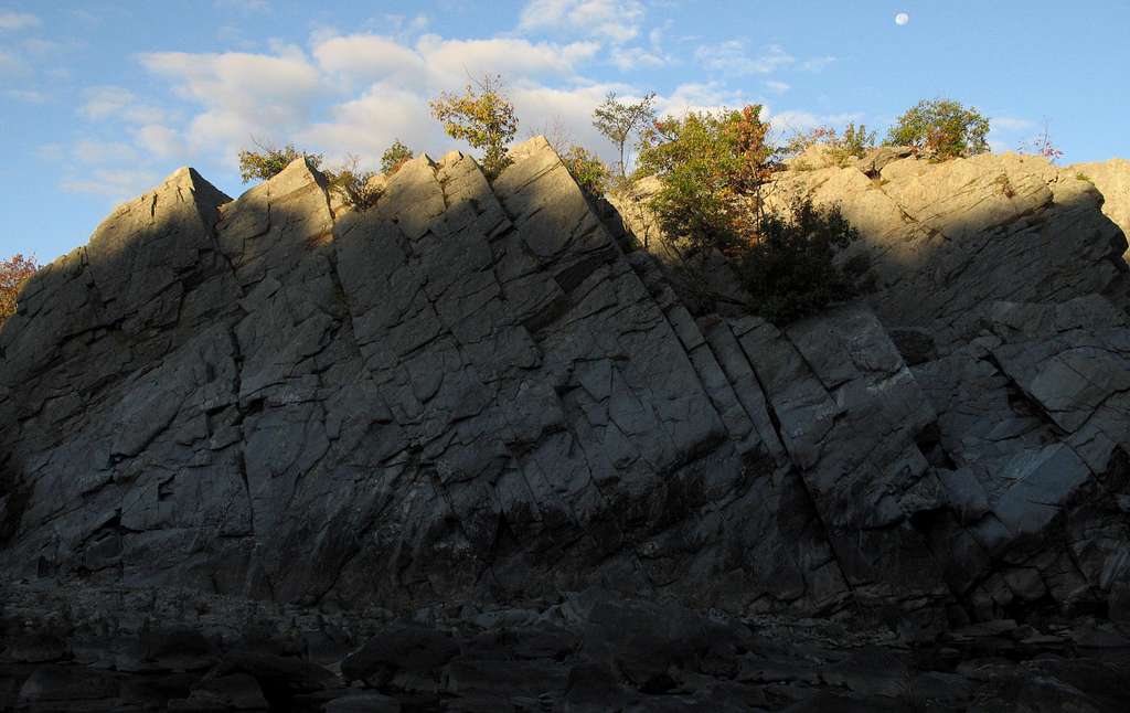 Moonset at Sunrise