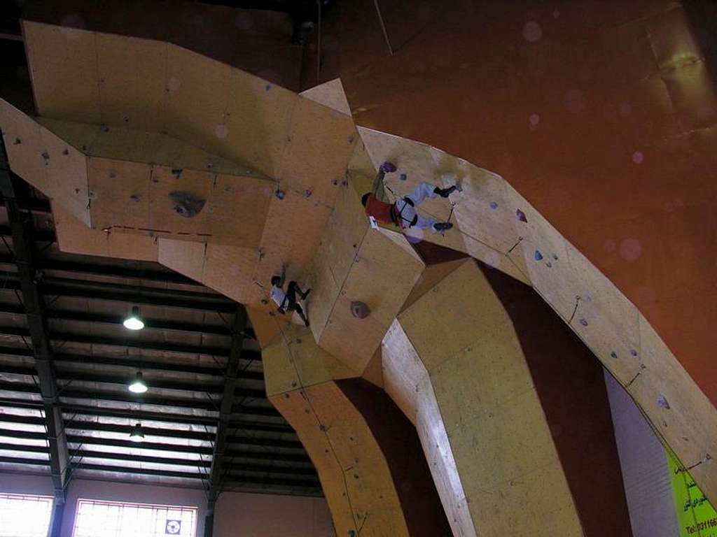 Indoor climbing championship of Iran