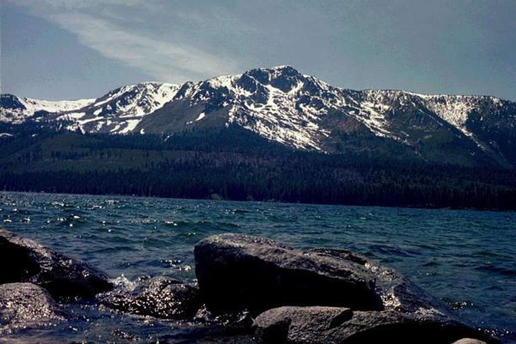 Fallen Leaf Lake and Mount Tallac in Tahoe