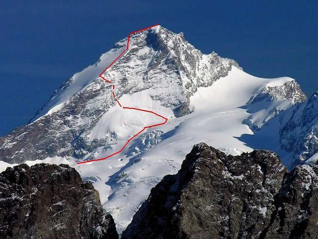 Dent d'Herens Normal Route