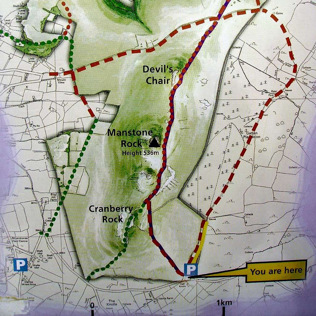 Local Map from Car Park