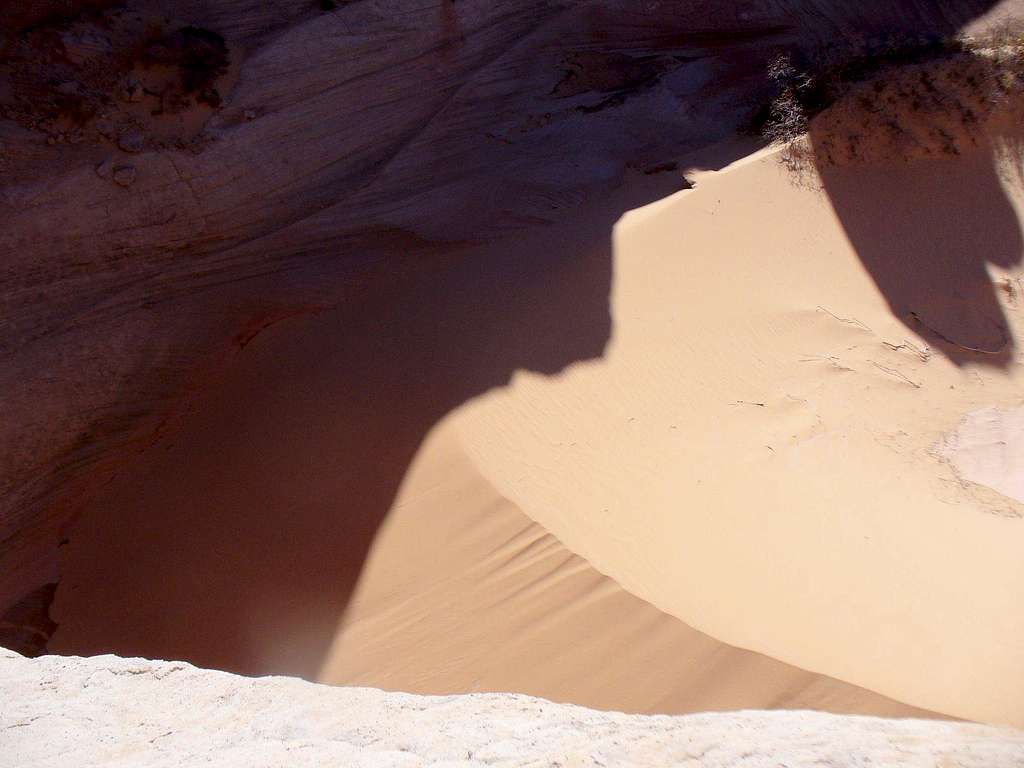 The dune of the Top Rock Alcove