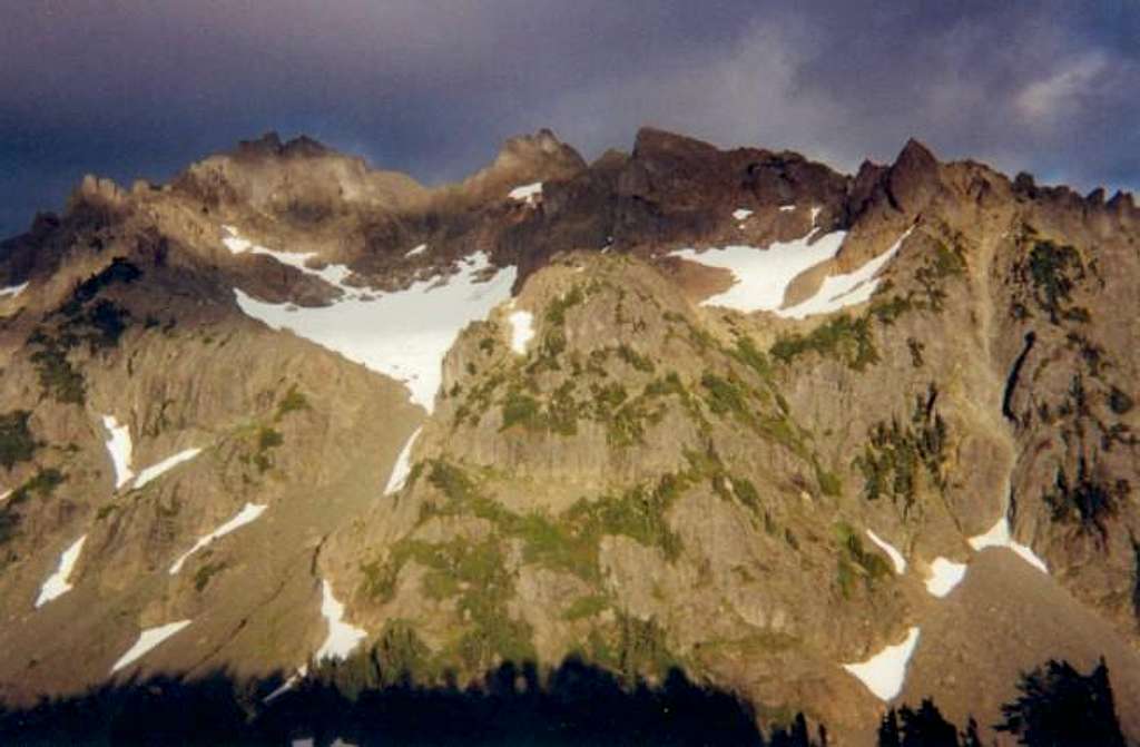West face of Stone. Aug 2003