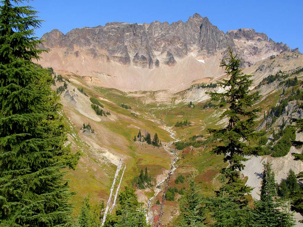 Goat Rocks and Cispus Basin