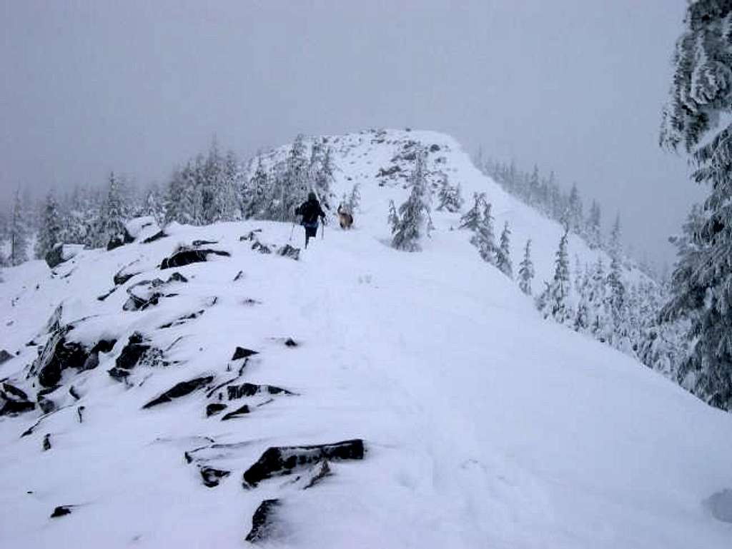 Summit ridge of TD&H...