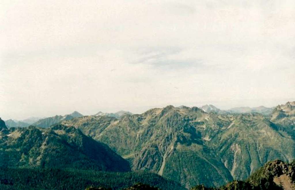 Mt Skokomish as seen Mt...