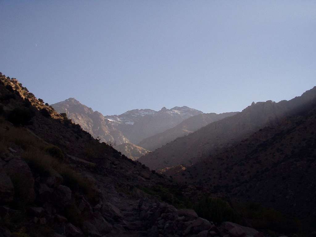 Toubkal from a distance