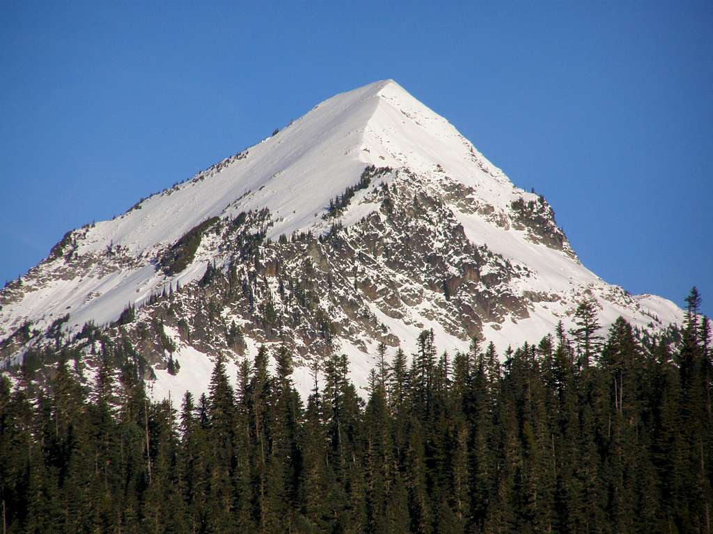 Snowy Pyramid