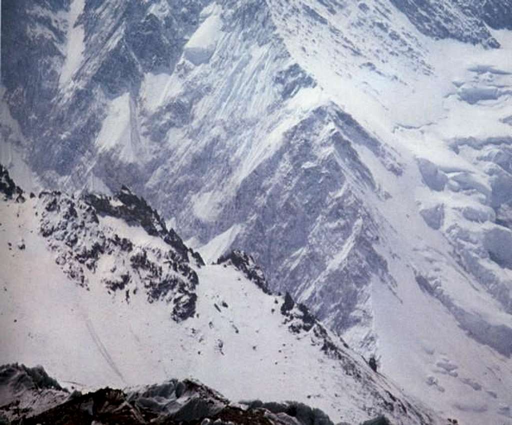 Lower Northwest ridge of K2,...