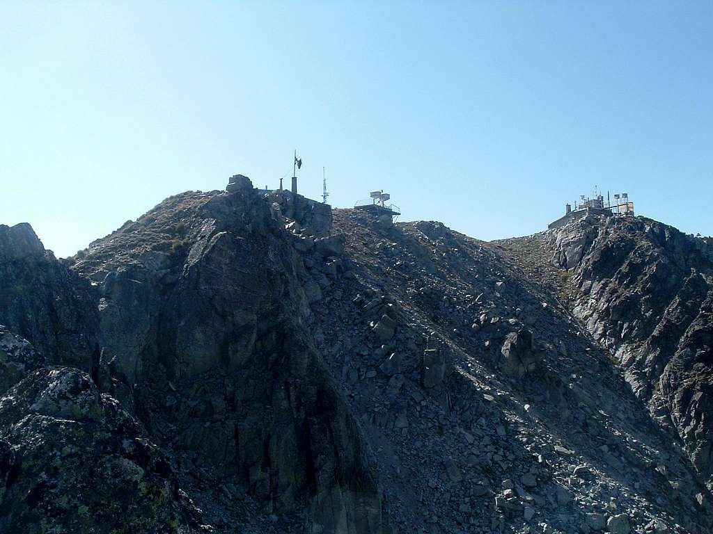 The summit of Musala (2925 m)