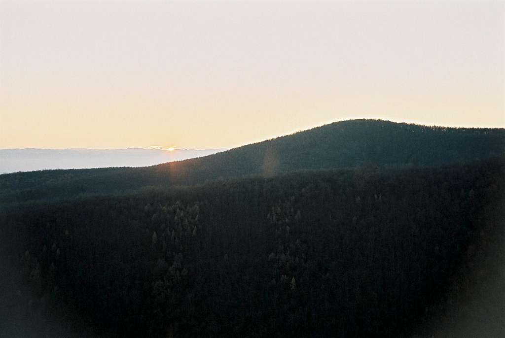 Sunrise in Börzsöny