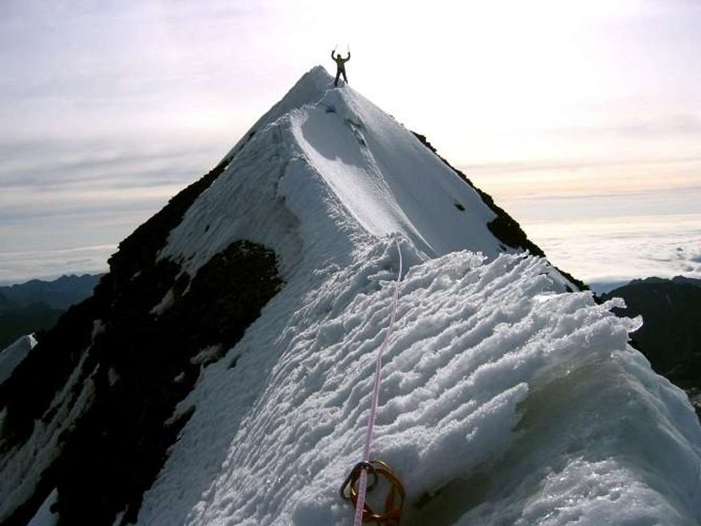 Cabeza de Condor summit ridge