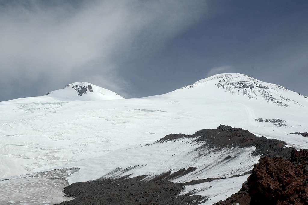 Sand and Snow from Elbrus