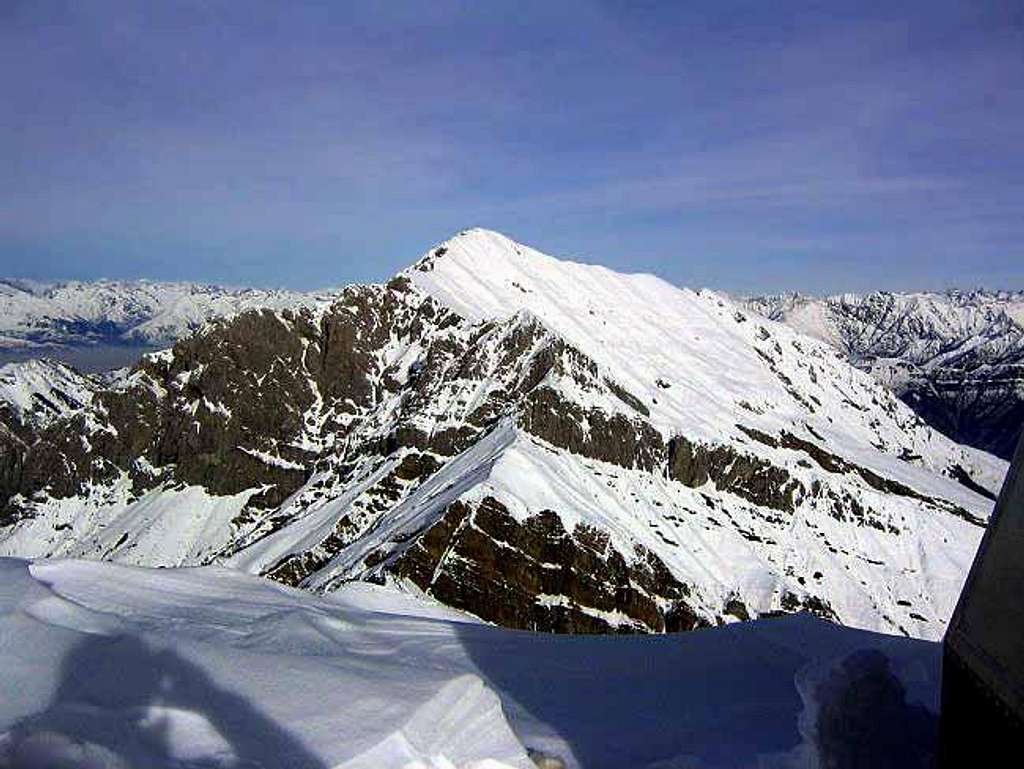 Grigna settentrionale seen from Grigna meridionale.