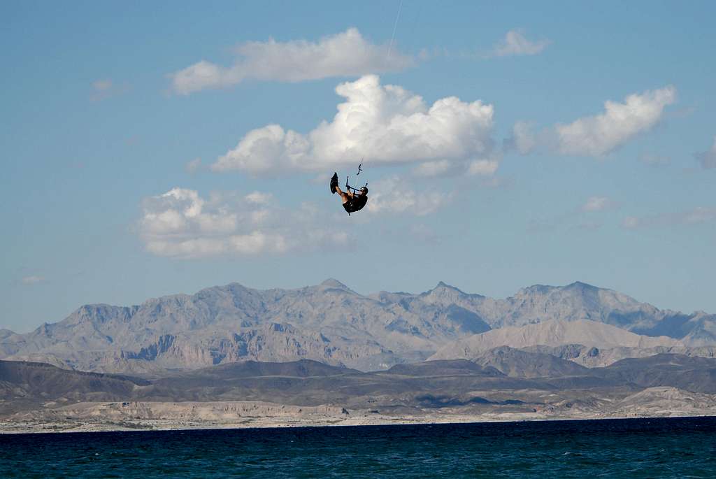 Muddy Mountains jump