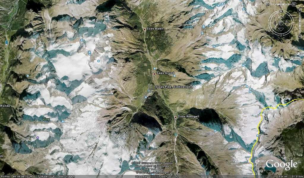 Google Map Saas Valley