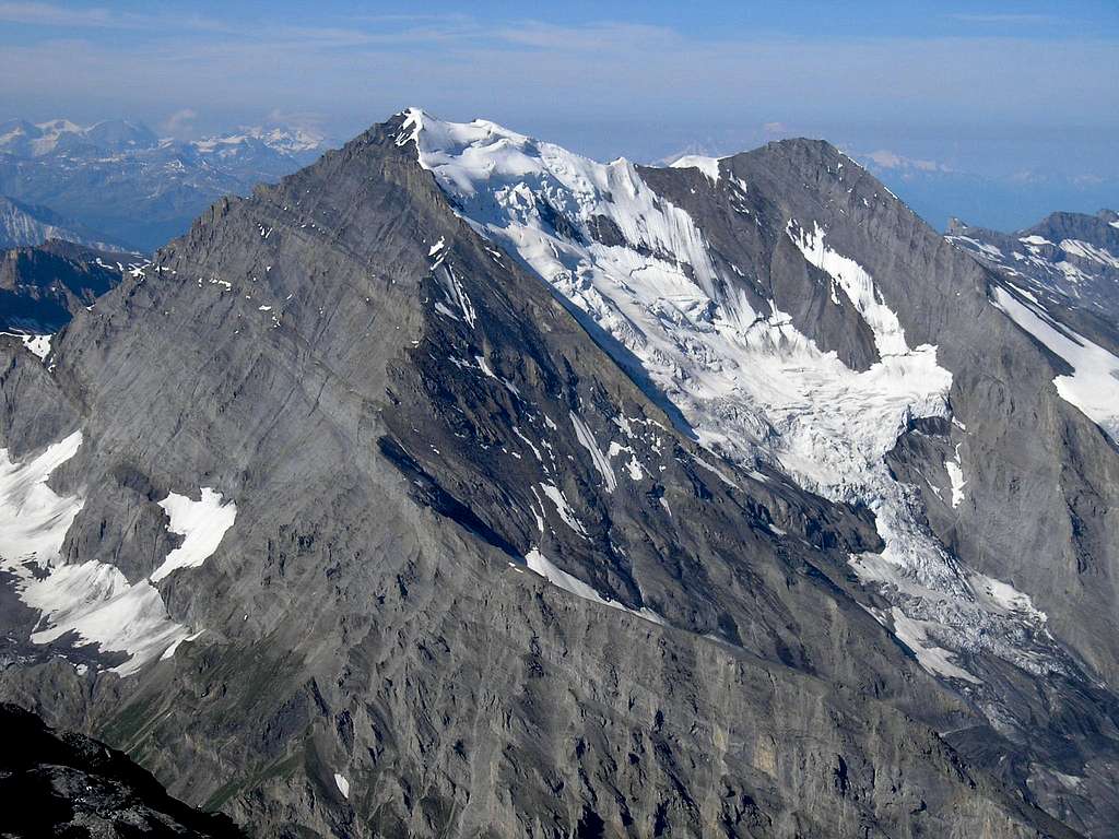 Balmhorn 3699m and Altels 3629m  (right)