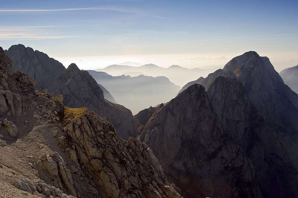 Julian Alps from Jalovec