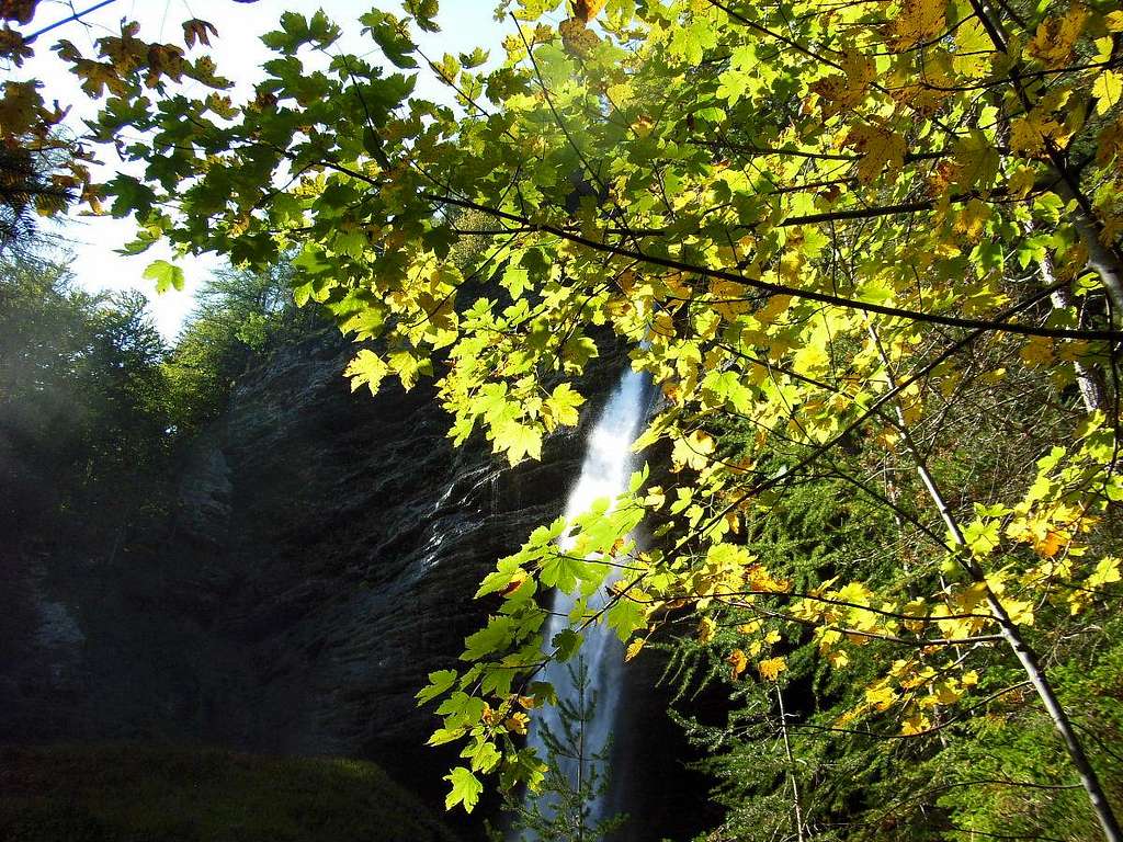 Pericnik waterfall