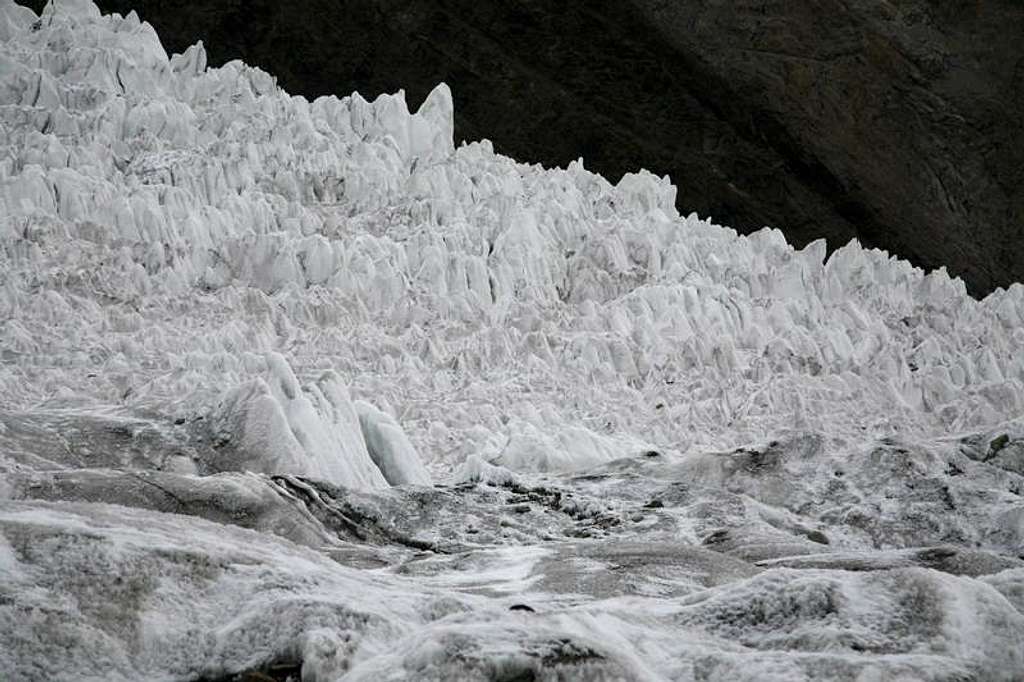 Baltoro Glacier Snow Formation