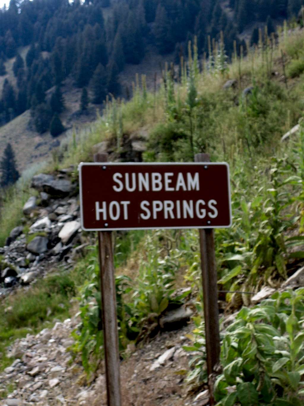 Sunbeam Hot Springs, Idaho