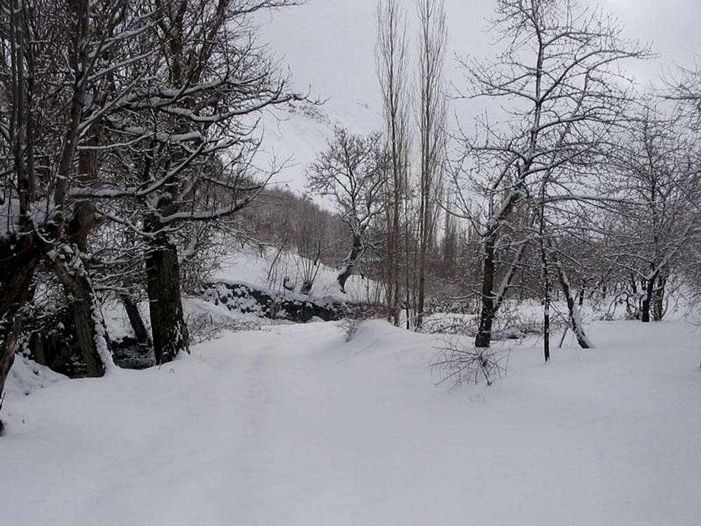winter , Kang's valley