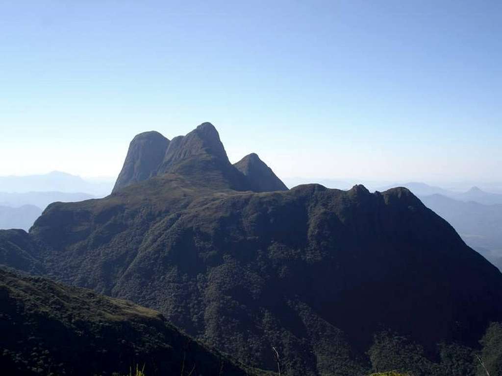 Pico Parana seen from Cerro Verde