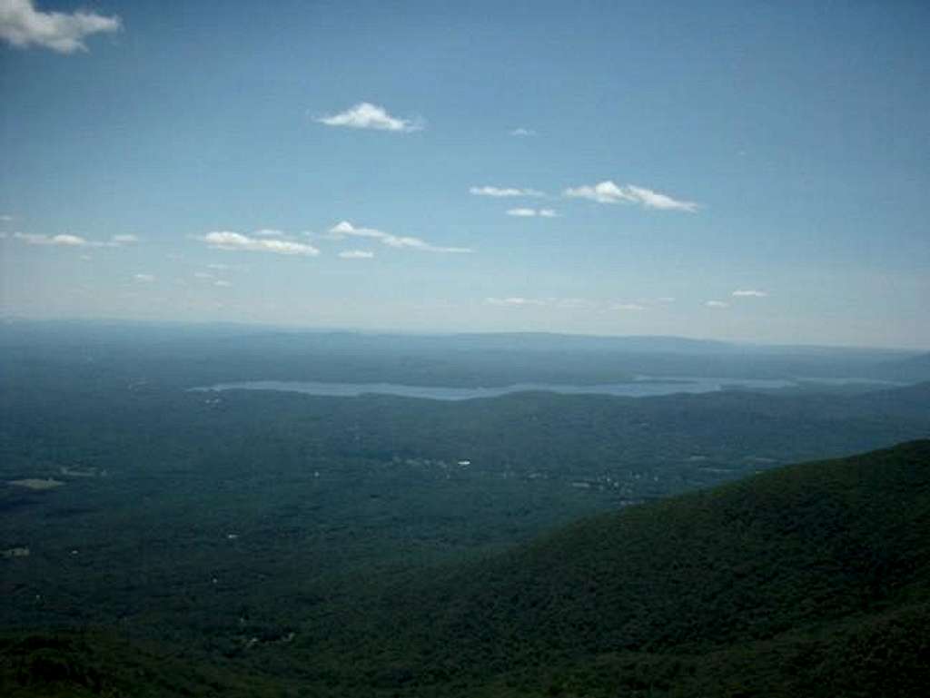 From the fire tower looking...