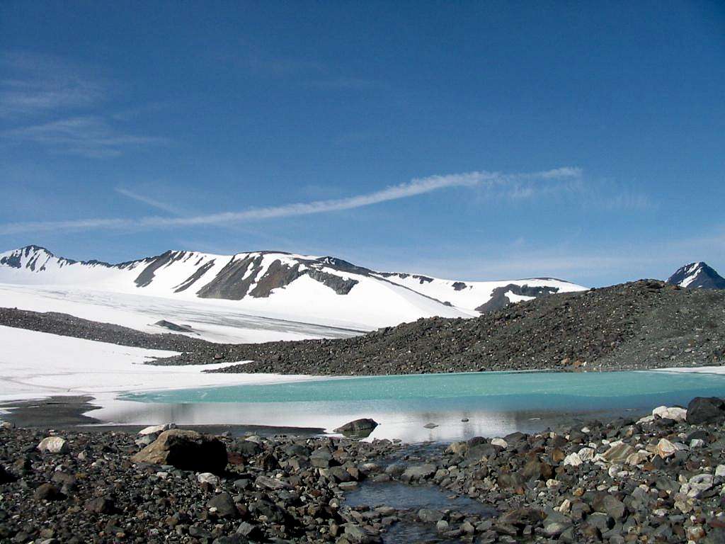 Alpine Lake in Sarek NP