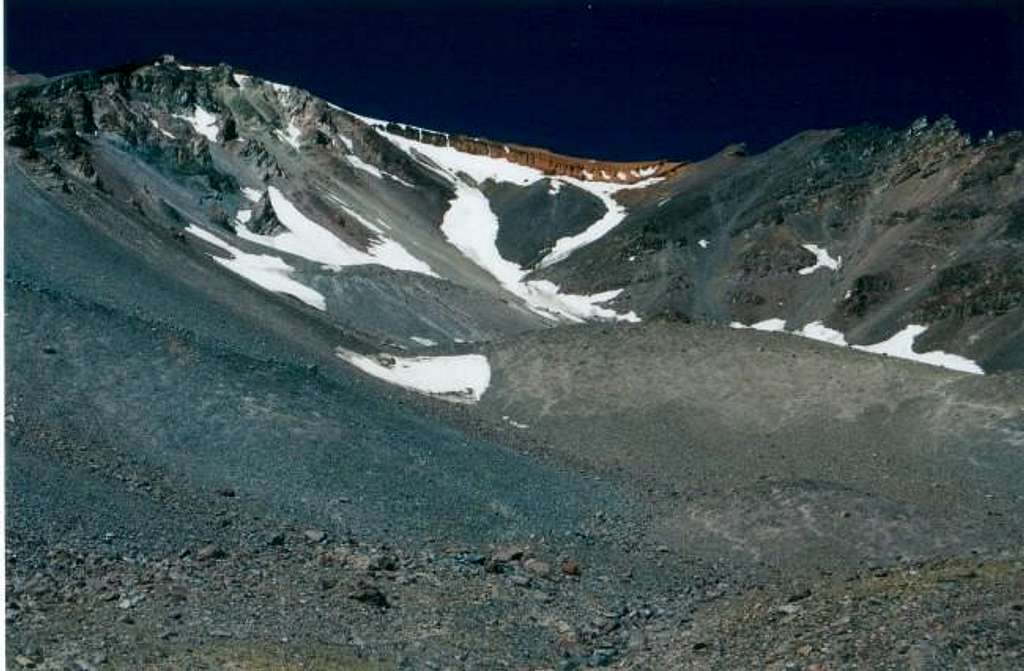 Avalanche Gulch - August 2001