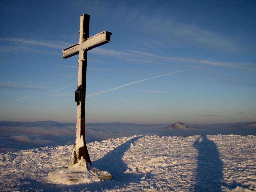 Rangiswangerhorn summit cross
