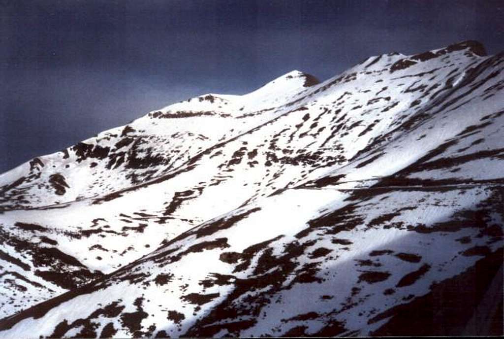 View of south face of Pico de...