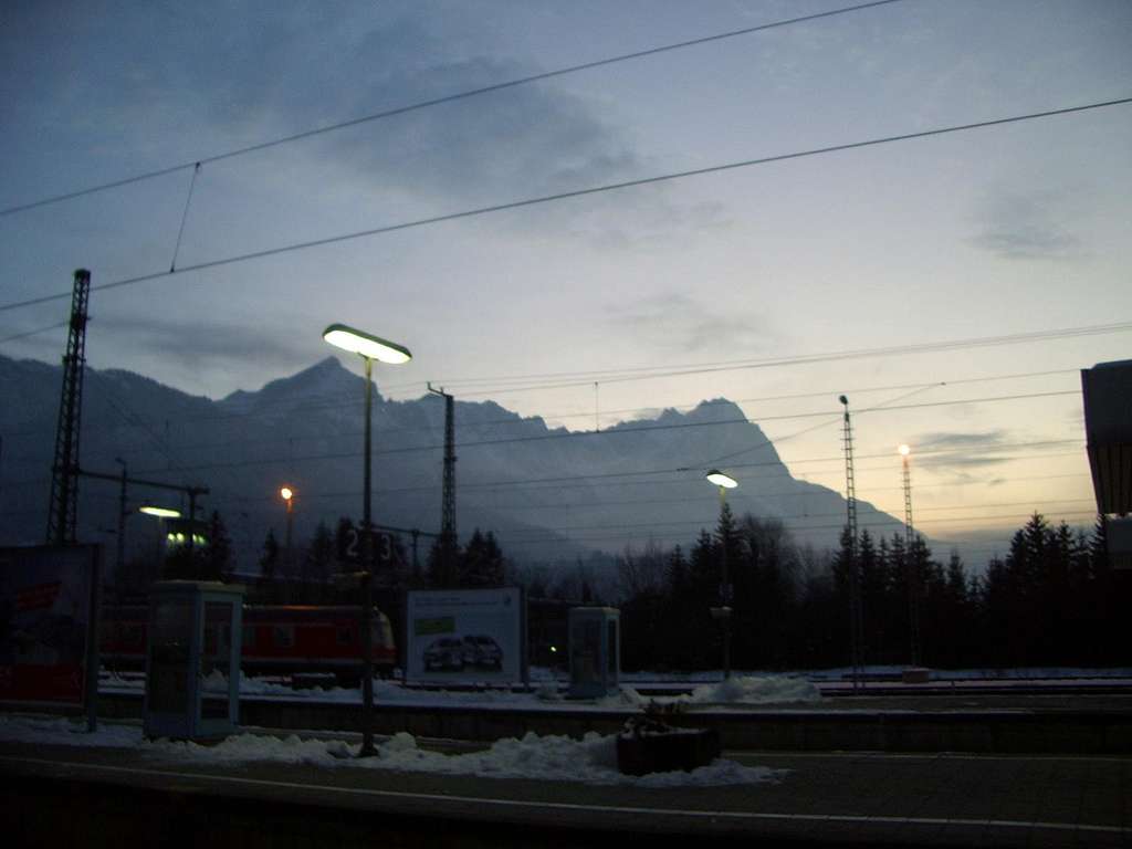 Zugspitze massif